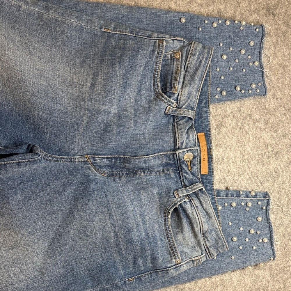 Joe’s Jeans The Charlie High-Rise Skinny Ankle ✨ Pearl Hem | 29 - Picture 6 of 11